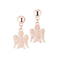 Earrings Roberto Giannotti Woman Angeli in Silver Cristallo GIA101R - GIA101R